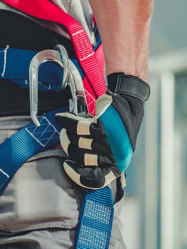 couvreur harnais securité toit